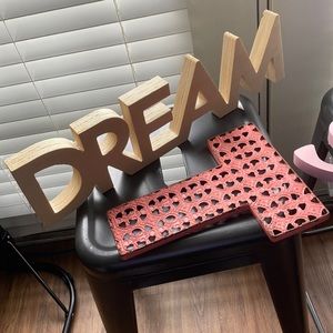 Letters and words wall art